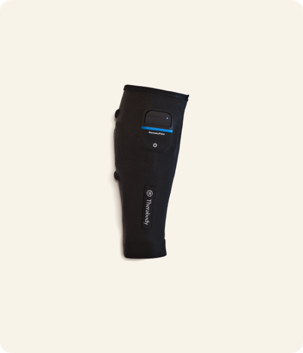 Therabody RecoveryPulse Calf – rękaw kompresyjny z wibracjami na łydkę