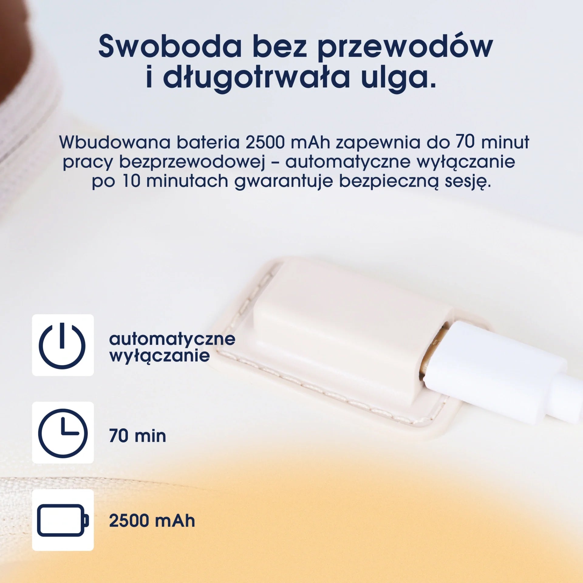 ZENT HandSense – bezprzewodowy masażer karku, ramion i pleców z funkcją ciepła